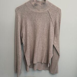 Cyrus Women's Beige Cowl Neck Sweater. Size XS. Fits Like S-M